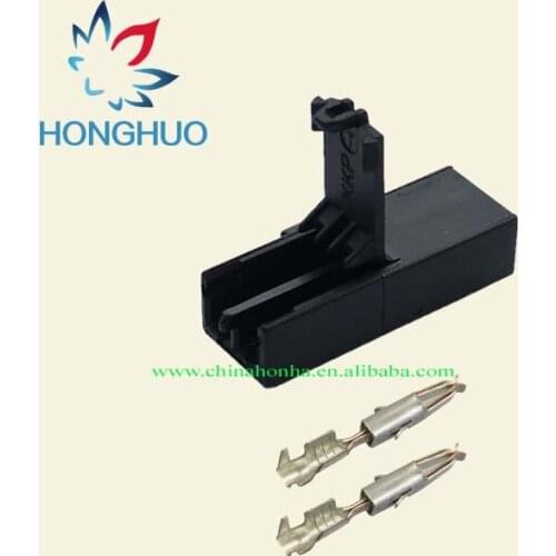 10 pcs 2 Pin/Way Car Microphone Connector Auto Door Plug 1J0 973 119 1J0973119