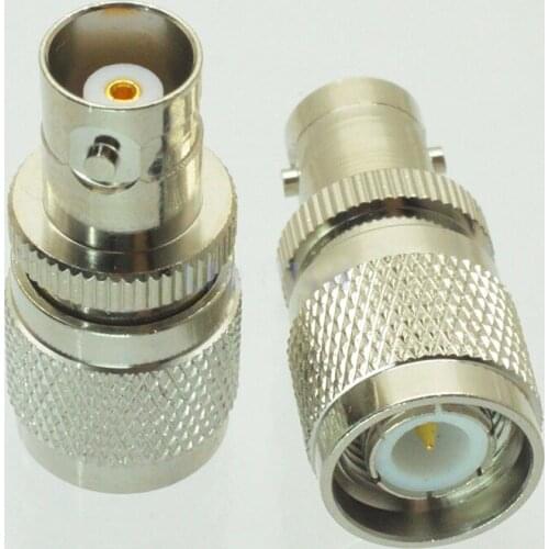 4PCS TNC Male to BNC Female RF Adapter Coax Connector TF