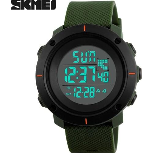 New SKMEI Brand Sport Digital Watch Men Fashion Waterproof Multifunction Military LED Digital Watches Outdoor Wrist watch