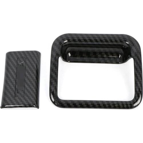 For Nissan Navarre 2019 High-quality ABS Chrome Co-pilot glove box handle door bowl decoration frame car accessories