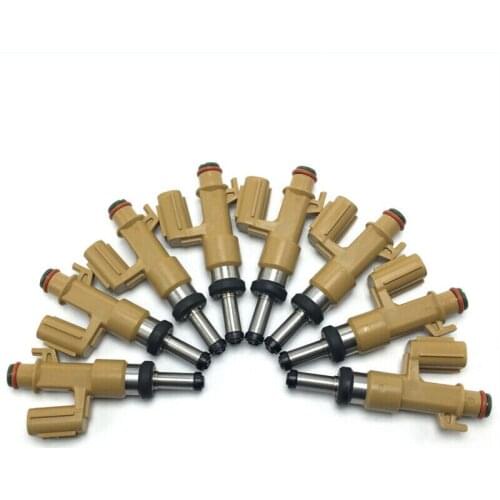 Deleen 8pcs 23209-39165 Fuel Injectors For Sequoia/Tundra Land Cruiser/LX570/GX460 Car Accessories