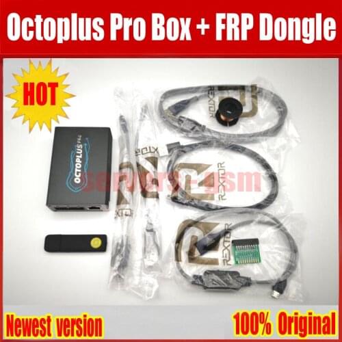 Octoplus Pro Box + Cable + Adapter Set ( Activated for Samsung + LG + eMMC/JTAG + Unlimited Sony Ericsson+ Octoplus FRP Dongle