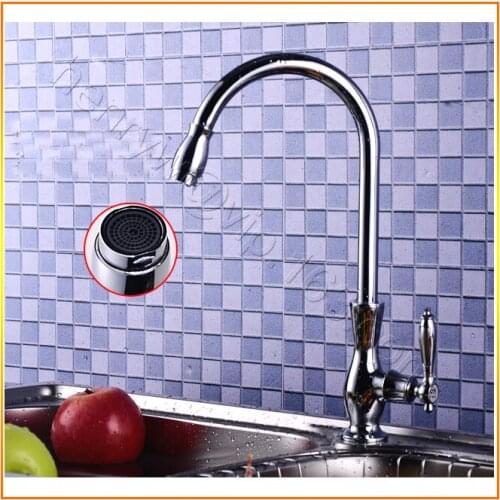 L15519 - Luxury Chrome Finish Brass Kitchen Tap Cold Water Sink Tap
