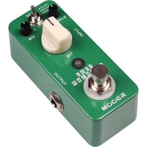 MOOER Lofi Machine Sample Reducing Guitar Effect Pedal 3 Modes True Bypass Full Metal Shell Pedals for Guitar Accessories Parts