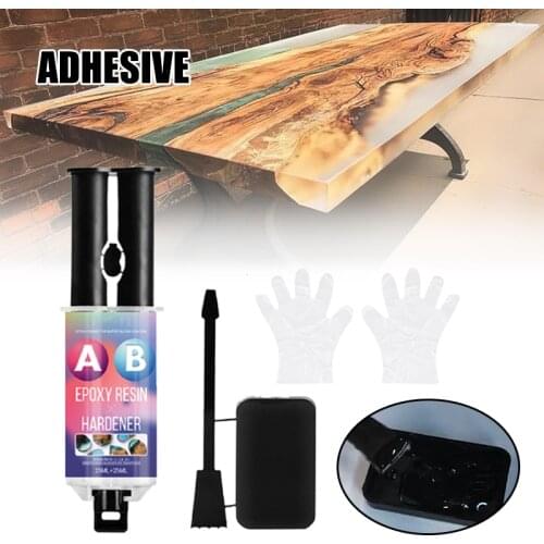 Tool kit DIY Resin Glue with A and B Types Heat Resistant Long Lasting Fast Drying Durable Long Lasting for Jewelery Art JDH88