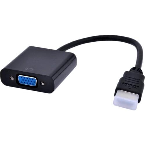 LNYUELEC laptop to projector hdmi to vga cable converter adapter hdmi vga video convertor hdmi-vga cable male to female