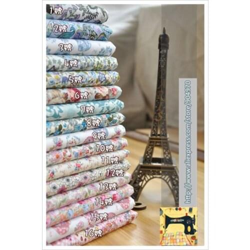 Romantic group 16designs home Textiles Cotton Poplin fabric for sewing Cotton Patchwork fabric 100% cotton fabric material meter