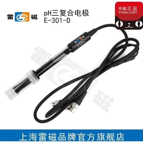 Shanghai Leici E-301-D pH three composite electrode / probe / sensor