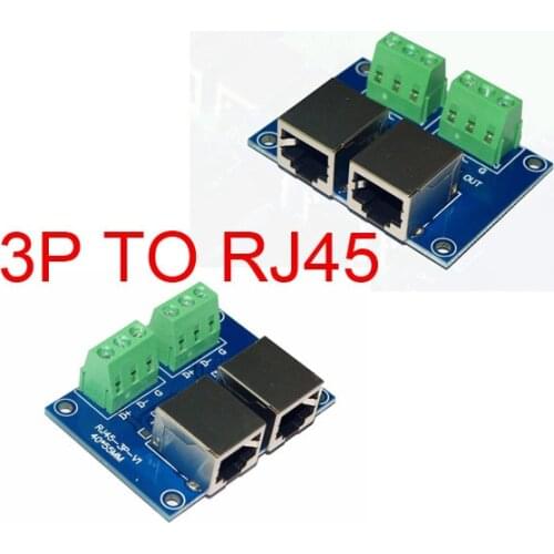 Signal connection terminal 3P to RJ45