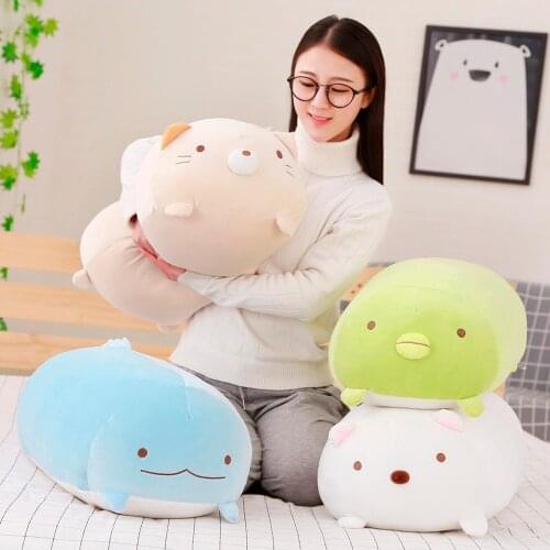 Japanese anime Corner Bio Kawaii Plush toys Sumikko gurashi Stuffed Toy Pillow Cushion Christmas present Gift For Kids