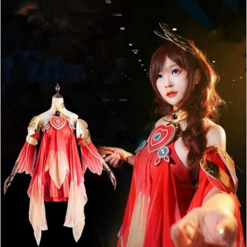 Arena of Valor Cosplay Costume Da Qiao New Skin cosplay Fancy Dress Christmas Halloween Party Costumes for Women