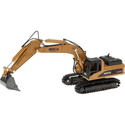 1:50 Alloy Diecast Excavator Construction Truck Toy Tractor Digger Model