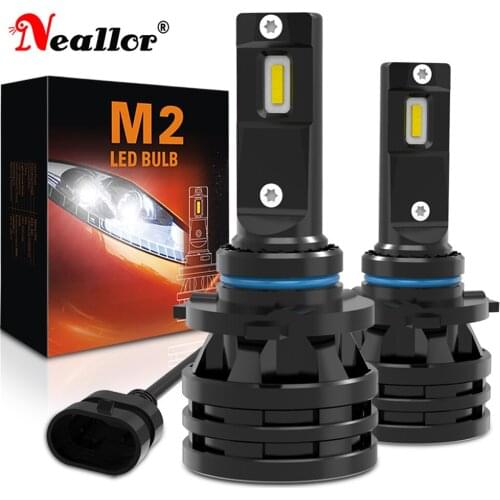 1 Pair 9012 HIR2 H7 H1 H3 H4 H8 H9 H11 9005 9006 LED Car Headlight Auto Headlamp Fog Light Bulb For Mazda cx5 cx3 6 gg gh 3 bk