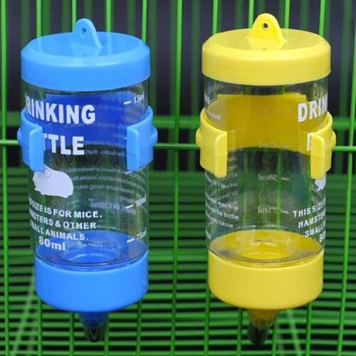 1Pcs Plastic Hamster Drinker Water Bottle Dispenser Feeder Hanging Squirrel Rabbit Drinking Head