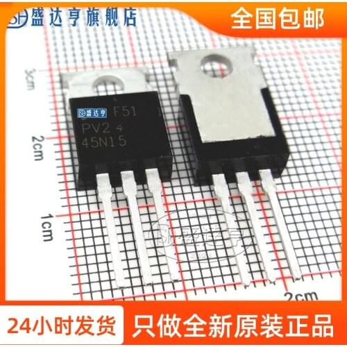 10Pcs/Lot FQP45N15V2 45A 150V TO220 DIP MOSFET Transistor NEW Original In Stock