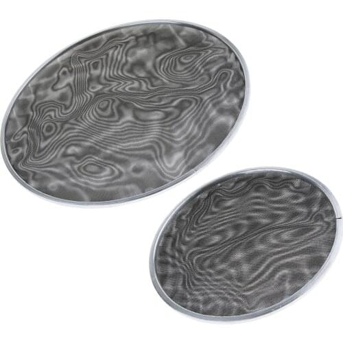 2pcs 8/14inch Bass Drum Head 2Ply Mesh Silent Mute Drum Skin Drumhead