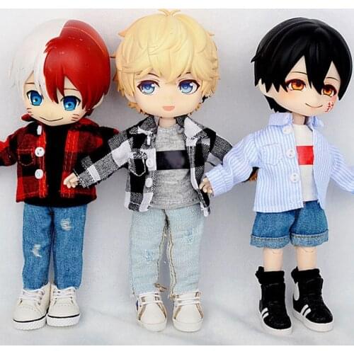 Ob11 baby shirt coat 1/12 BJD baby boy clothes Molly GSC doll clothes