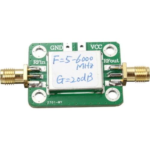 5-6000MHZ Gain 20dB RF Ultra Wide Band Power Amplifier Module With Shell