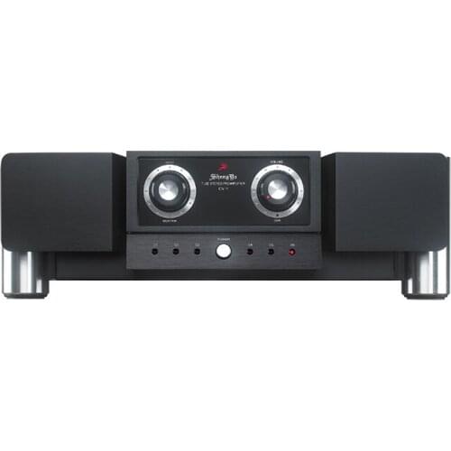 NEW CV-1 Fully Balanced Pre amplifier Pre AMP Pre-amplifier Preamp Vacuum tube HIFI Pre amp 12AX7 12AU7 balance Tube