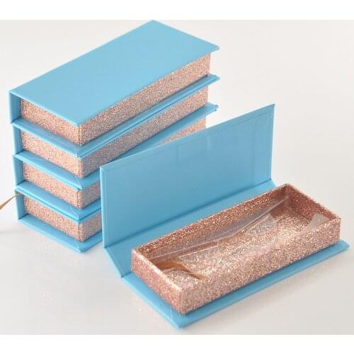 Wholesale False eyelash packaging box custom logo lash boxes packaging faux cils 25mm mink eyelashes magnetic case bulk vendors