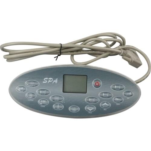 Spa display panel LCD screen - KL8-2 - JAZZI Escape Wellis spa front panel