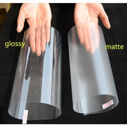 SUNICE 2mil(0.05mm)High Glossy/Matte Protection Table Furniture Film Self adhesive Anti-scratch Waterproof 90cmX50cm