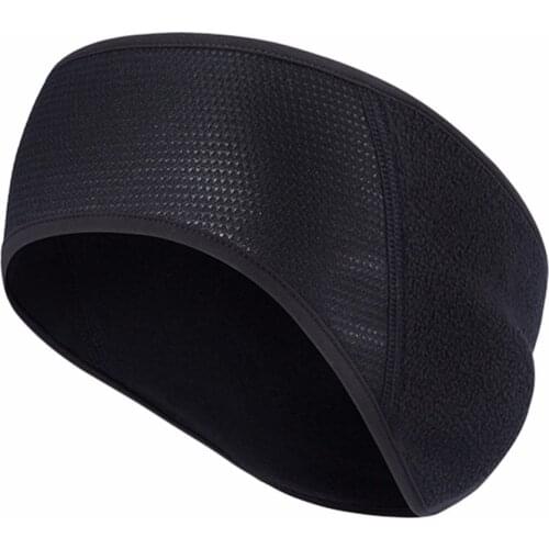 Thermal Fleece Headband Balaclava Ski Earmuffs Protective Cap Men Hunting Camping Sport Caps Warm Soft Fleece Winter Hairband