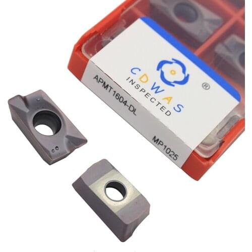 High quality APMT1604 DL MP1025 Carbide insert milling turning tool Lathe tool Turning insert for machining steel parts