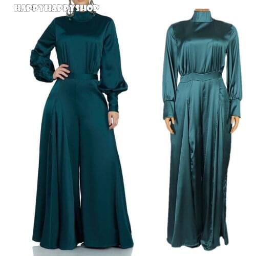 High Quality African Women High Waist Jumpsuit Rompers Elegant Wedding Party Clothing Autumn Costumes