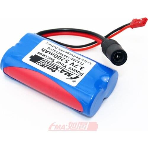 Japan 18650 1S2P 3.7V 5200mAh Li-ion battery For portable device printer camera + DC 4.2V 1.5A Smart Charger EU