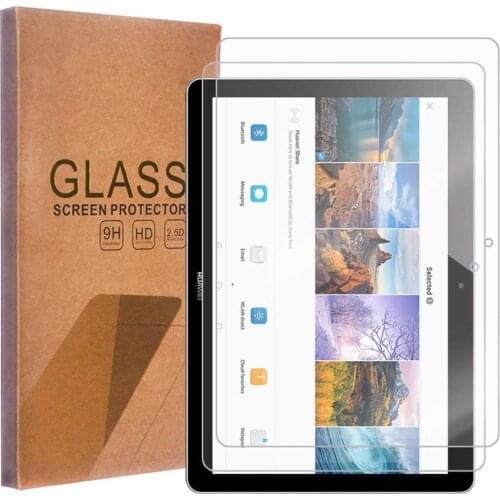 2PCS Tempered Glass for Huawei MediaPad T3 10 9.6 AGS-L09 AGS-L03 AGS-W09 Screen Protector Glass Film for Honor Play Pad 2 9.6"