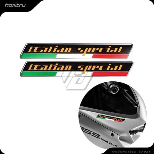 3D Motorcycle Tank Decals Italy Sticker Italian Special Decals Case for Ducati Monster Aprilia RS RS4 RSV4 MV