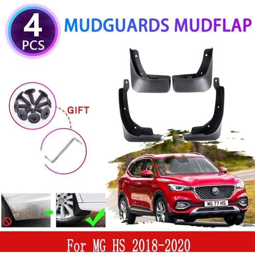 4x for MG HS MGHS 2018 2019 2020 Mudguards Mudflaps Fender Mud Flap Splash Mud Guards Protect Wheel Front Rear Cover Accessories