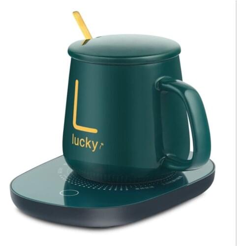 55 Degree Constant Temperature Cup Office Home Coffee Mug Warmer Smart Thermostatic Coaster Mugs Constant Temperature Warmer Pad
