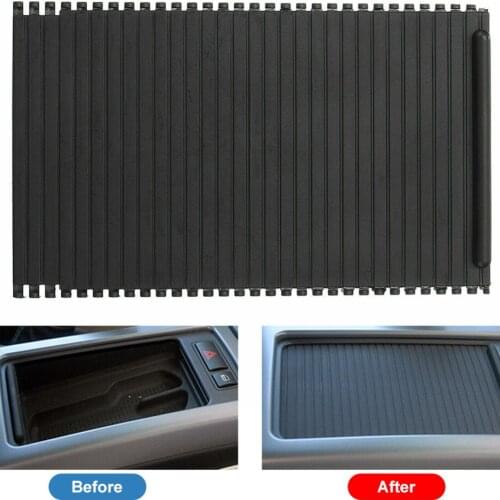 ABS Center Console Cup Holder Roller Shutter Cover For BMW X5 E53 00-06 51168402941 51168408026