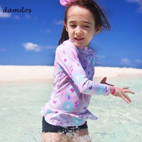 Bikini 2019 Girls Swimming Suit Swimwear for Children Two Piece Suit Beach Dress Bathing Suit Swimming Baby Girls Summer Clothes