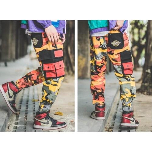 Baggy Cargo Slim Relaxed hiphop pants Streetwear Men Clothing Hip Hop Joggers Harajuku Fashion Cargo Pants Style Clothes Male