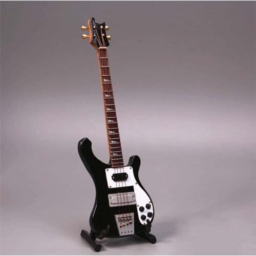 Mnotht 1/6 Handmade Wooden Musical Instruments Electric Guitar Classic Style Model Toy for 12" Soldier Action Figure m3n