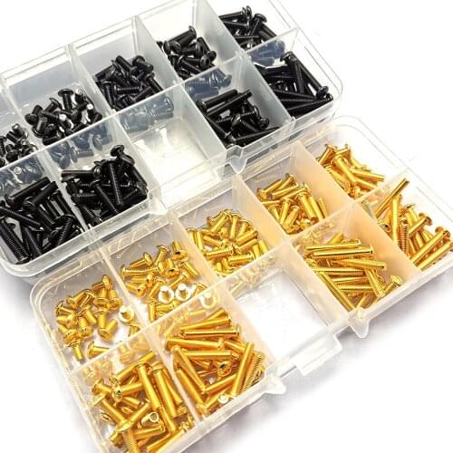 M3 Button Head Screw Kit, ISO7380 Class 12.9 Alloy Steel Button Head Screw ,A067