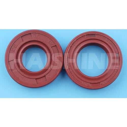 Crank Oil Seal For Honda GX31 UMK431 31cc Strimmer Brushcutter Blower Sprayer Gas Small Engine Front & Back 2Pcs 12x25x6mm