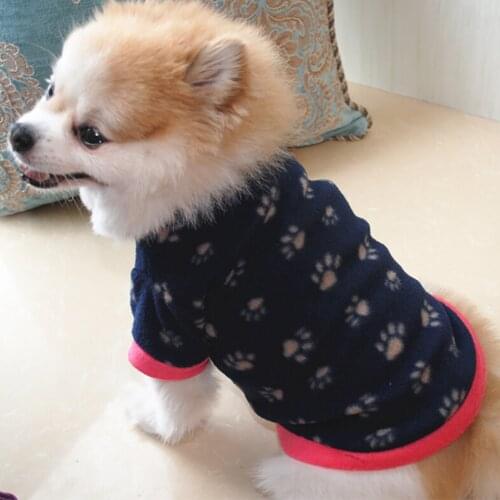 Dog Clothes Fashion Solid Dog Coat For Small Dogs Villus Wa Puppy Pet Clothing 17DEC1