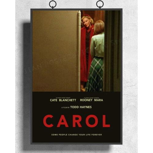 H383 Silk Poster Home Decoration Carol Cate Blanchett Rooney Mara Love USA Movie Wall Art Christmas Gift