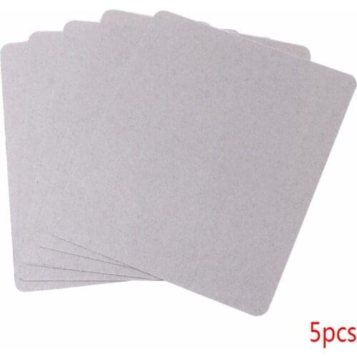 5Pcs Mica Plate Sheets Microwave Oven Replace Part 120x150mm Universal For Midea