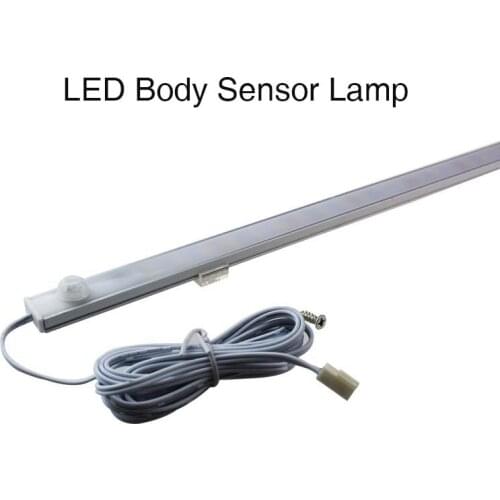 LED Body Sensor Lamp Sensing Light White / Warm White Human Induction Tube for Cabinet Showcase Wardrobe Kitchen Lighting