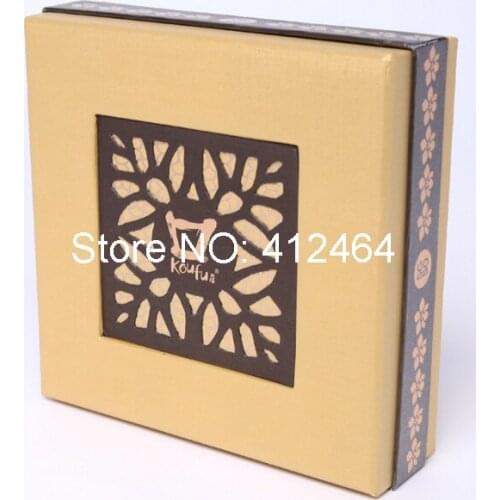 Custom square retails cardboard packaging paper gift box ( GF-144)