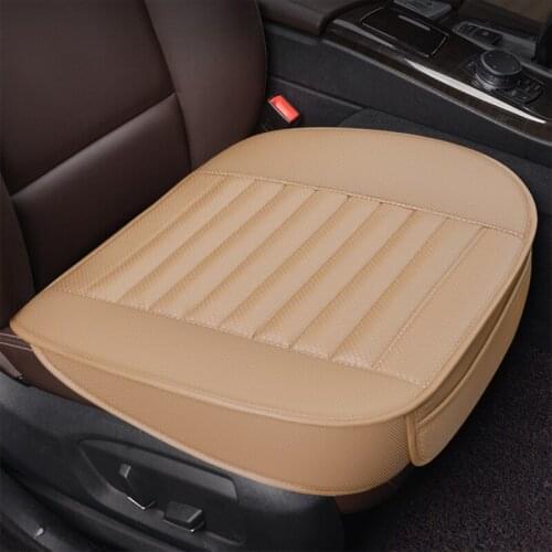 Universal Car Seat Cover Breathable PU Leather Pad Mat For Auto Chair Cushion Car Front Seat Cover Four Seasons Anti Slip Mat