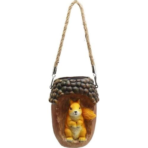 GTBL Solar Squirrel Garden Lighting Waterproof LED Lamp Figurines Solar Light Outdoor Lawn Courtyard Night Decorative Lamp