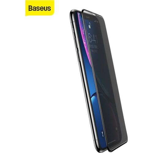 Baseus Screen Protector for iPhone X XS XR XS Max Thin Front Glass Film for iPhone XS Max Tempered Glass Full-Screen Protective