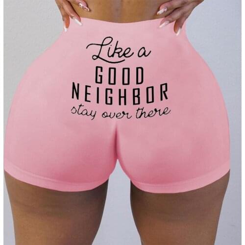 Plus Size Women Clothing Sexy Letter Print Hot Shorts Sweatpants Stretch Fitness Bottoming Ultra Shorts Hip-hop Sweat Y2k