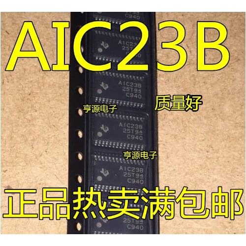 5pcs/lot TLV320AIC23B TLV320AIC23BPWR SOP screen AIC23B audio codec authentic
